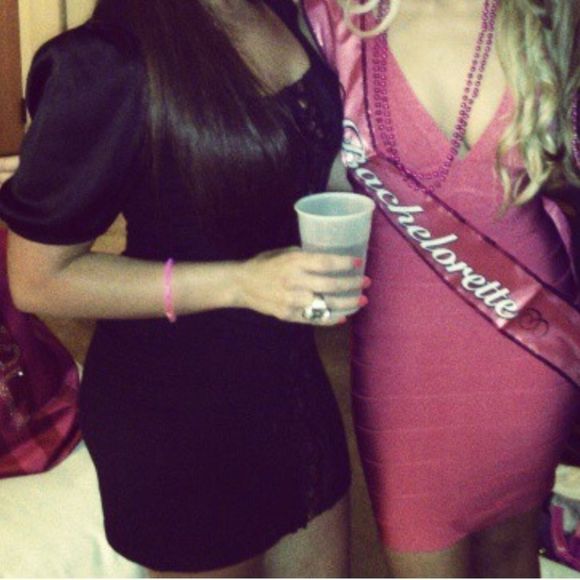 Arden B Silk Blend Embellished Mini Dress - Picture 7 of 7